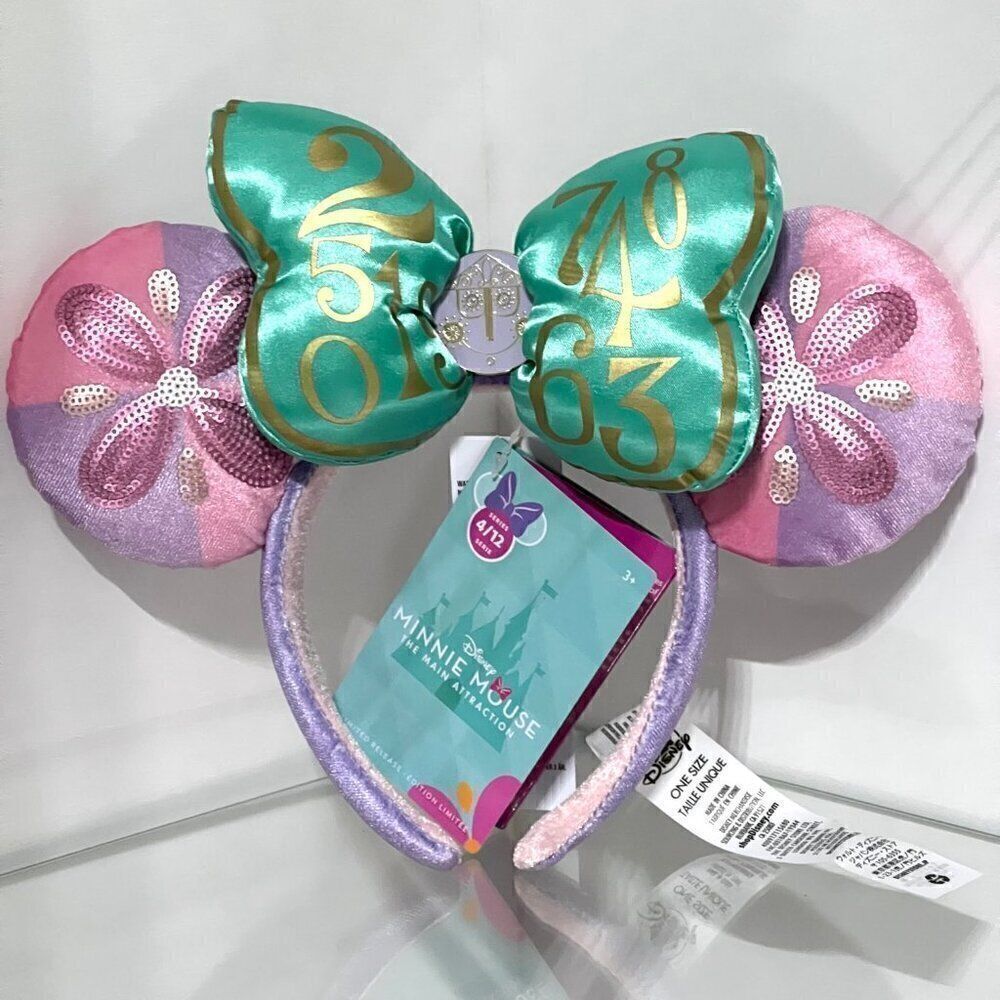 Disney MMMA April Release It’s a Small World Ears Headband NEW